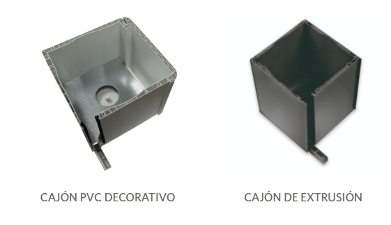 Persianas Cajón - Puertas y ventanas de pvc Termprotect