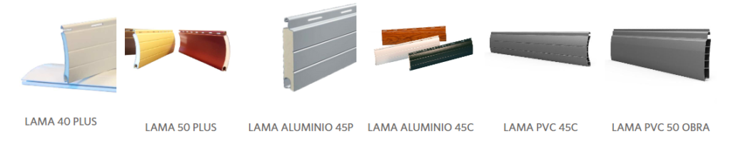 Persianas Lamas básicas - Puertas y ventanas de pvc Termprotect