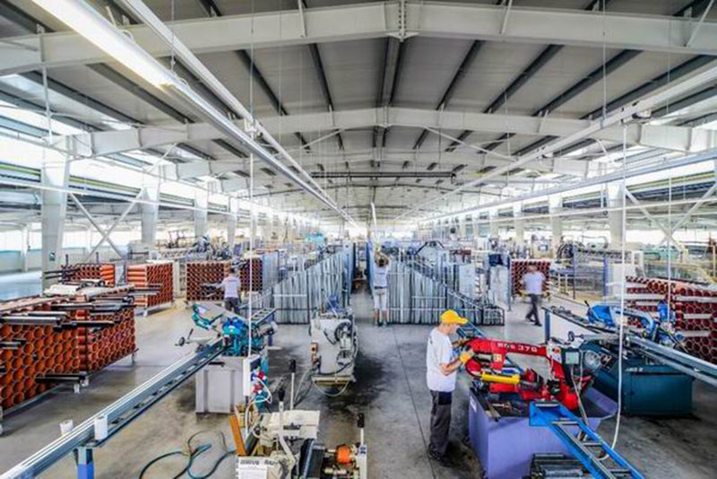 Planta de producción industrial - Puertas y ventanas de pvc Termprotect